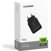 Realpower 25W PPS PD USB-C Hızlı Şarj Adaptörü Şarj Aleti Siyah TC25WBK
