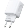 Realpower 25W PPS PD USB-C ve USB-A Çift Çıkışlı Hızlı Şarj Adaptörü Şarj Aleti Beyaz TC25WWH2
