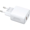 Realpower 25W PPS PD USB-C ve USB-A Çift Çıkışlı Hızlı Şarj Adaptörü Şarj Aleti Beyaz TC25WWH2