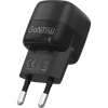 Realpower 35W GaN USB-C PD Hızlı Şarj Adaptörü Şarj Aleti Siyah TC35WBK