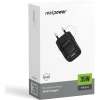 Realpower 35W GaN USB-C PD Hızlı Şarj Adaptörü Şarj Aleti Siyah TC35WBK