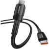 Realpower 20W USB-C to Lightning Örgülü Hızlı Şarj ve Data Kablosu 1 Metre Siyah CA-20WCLBK