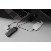 Realpower 10000mAh 20W Hızlı Şarj Powerbank Siyah Taşınabilir Şarj Cihazı LED Göstergeli PB10KBK