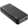 Realpower 20000mAh 20W Hızlı Şarj Powerbank Siyah Taşınabilir Şarj Cihazı LED Göstergeli PB20KBK