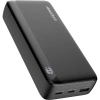 Realpower 20000mAh 20W Hızlı Şarj Powerbank Siyah Taşınabilir Şarj Cihazı LED Göstergeli PB20KBK