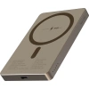 Realpower 5000mAh R Mag Air MagSafe 20W Hızlı Manyetik Kablosuz Powerbank Çöl Titanyum MP-5KDT