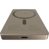 Realpower 5000mAh R Mag Air MagSafe 20W Hızlı Manyetik Kablosuz Powerbank Çöl Titanyum MP-5KDT