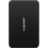 Realpower 10000mAh R Mag Air Pro MagSafe 20W Hızlı Manyetik Kablosuz Powerbank Siyah Titanyum MP-10KBT