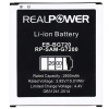 RealPower Samsung Uyumlu Galaxy Grand Max G7200 Batarya 2600mAh Li-Polymer Uzun Ömürlü Pil