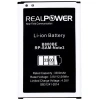 RealPower Samsung Uyumlu Galaxy Note 3 N9000 N9005 NFC Batarya 3300mAh Li-Polymer Uzun Ömürlü Pil