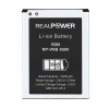 RealPower Vestel Uyumlu Venüs 5580 Batarya 3045mAh Li-Polymer Uzun Ömürlü Pil