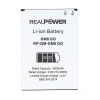 RealPower General Mobile Uyumlu Discovery GM8 Go Batarya 3500mAh Li-Polymer Uzun Ömürlü Pil
