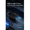 Realpower 45W GaN USB-C PD Hızlı Şarj Adaptörü Şarj Aleti Beyaz RP-CG45W