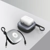 Realpower 10000mAh 20W 3ü 1 Arada Kablosuz Hızlı Şarj Powerbank Açık Gri RP-PB1101