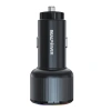 Realpower 38W USB-C ve USB-A Çift Çıkışlı PD Hızlı Araç Şarj Adaptörü ve USB-C to Lightning Kablo Seti RP-CC38W