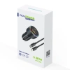 Realpower 38W USB-C ve USB-A Çift Çıkışlı PD Hızlı Araç Şarj Adaptörü ve USB-C to Lightning Kablo Seti RP-CC38W