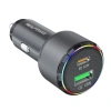 Realpower 48W USB-C ve USB-A Çift Çıkışlı PD Hızlı Araç Şarj Adaptörü ve USB-C to USB-C Kablo Seti RP-CC48W