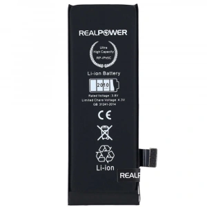 RealPower Apple Uyumlu iPhone 5c Yüksek Kapasiteli Batarya 2010mah