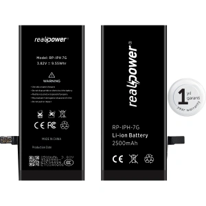 RealPower Apple Uyumlu iPhone 7 Yüksek Kapasiteli Batarya 2500mah