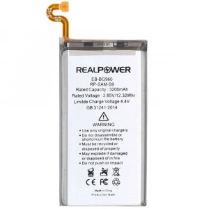RealPower Samsung Uyumlu Galaxy S9 G960 Batarya 3200mah