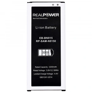 RealPower Samsung Uyumlu Galaxy Note 4 Edge N915 Nfc Batarya 3200mah