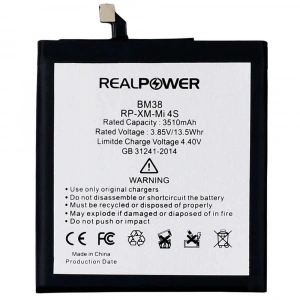 RealPower Xiaomi Uyumlu Mi 4s Batarya 3510mah