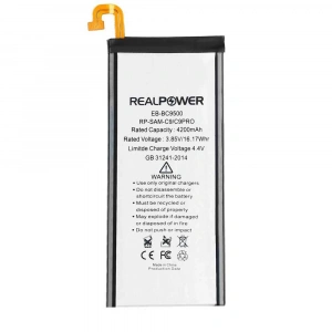 RealPower Samsung Uyumlu Galaxy C9 Pro Batarya 4200mah