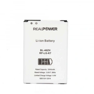 RealPower Lg Uyumlu K7 K330 Batarya 2045mAh