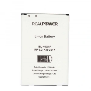 RealPower Lg Uyumlu K10 2017 Batarya 2700mAh