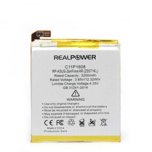 RealPower Asus Uyumlu Zenfone Ar  Batarya