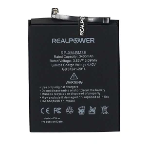 RealPower Xiaomi Uyumlu Mi 8 Batarya 3400mah