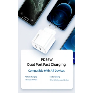 Realpower 36W GAN Seyahat Hızlı Şarj Aleti RP-CG36