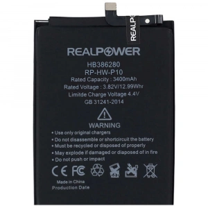 RealPower Huawei Uyumlu Honor 9 Batarya 3400mAh Li-Polymer Uzun Ömürlü Pil