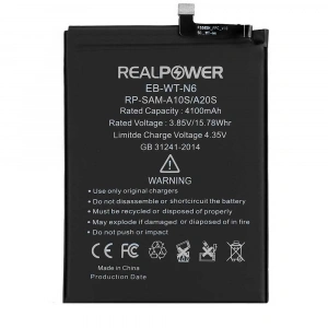 RealPower Samsung Uyumlu Galaxy A20s A207 Batarya 4100mAh Li-Polymer Uzun Ömürlü Pil