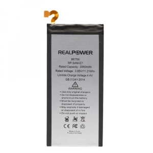 RealPower Samsung Uyumlu Galaxy E7 E700 Batarya 2950mAh Li-Polymer Uzun Ömürlü Pil