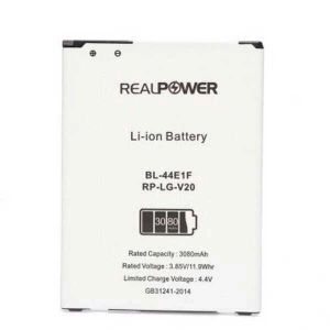 RealPower Lg Uyumlu Stylus 3 M400 Batarya Li-Polymer Uzun Ömürlü Pil