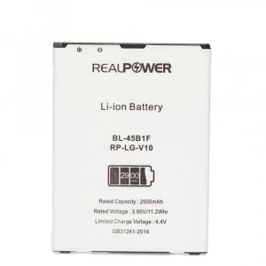 RealPower Lg Uyumlu V10 H960 Batarya Li-Polymer Uzun Ömürlü Pil