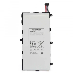 RealPower Samsung Uyumlu Galaxy Tab 3 P3200 T210 Batarya 4000mAh Li-Polymer Uzun Ömürlü Pil