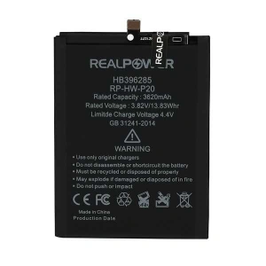 RealPower Huawei Uyumlu Honor 10 Lite Batarya 3620mAh Li-Polymer Uzun Ömürlü Pil