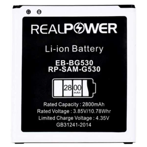 RealPower Samsung Uyumlu Galaxy J260 Batarya 2800mAh Li-Polymer Uzun Ömürlü Pil