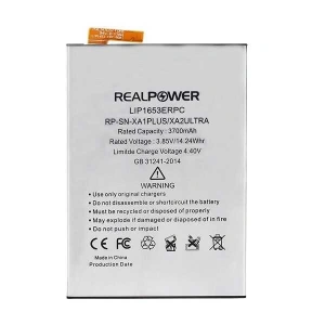 RealPower Sony Uyumlu Xperia XA1 Plus Batarya Li-Polymer Uzun Ömürlü Pil