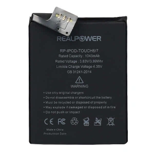 RealPower Apple Uyumlu iPod Touch 7 Batarya Pil