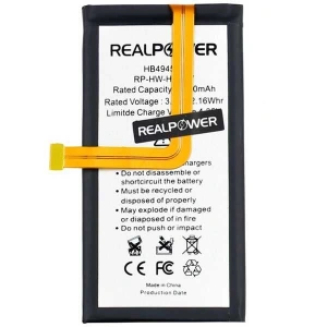 RealPower Huawei Uyumlu Shot X Batarya 3200mAh Li-Polymer Uzun Ömürlü Pil