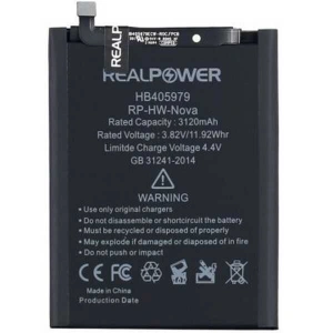 RealPower Huawei Uyumlu Honor Play 8 Batarya 3120mAh Li-Polymer Uzun Ömürlü Pil