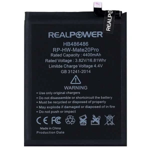 RealPower Huawei Uyumlu Mate 20 Rs Batarya 4400mAh Li-Polymer Uzun Ömürlü Pil