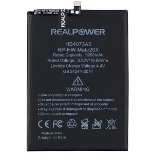 RealPower Huawei Uyumlu Y Max Batarya 5200mAh Li-Polymer Uzun Ömürlü Pil