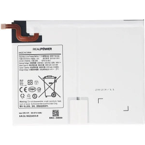 RealPower Samsung Uyumlu Galaxy Tab A T510 Batarya 6150mAh Li-Polymer Uzun Ömürlü Pil