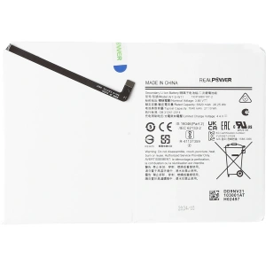 RealPower Samsung Uyumlu Galaxy Tab A9 Plus 11 İnç X210 Batarya 7040mAh Li-Polymer Uzun Ömürlü Pil