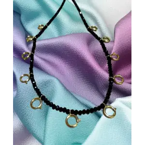 11 Adet Çeyreklik ,Yarımlık, Tam Takılabilen Kilit Sistemli Kolye