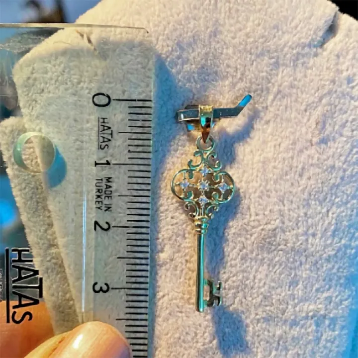 14 Ayar Altın Anahtar Kolye Ucu